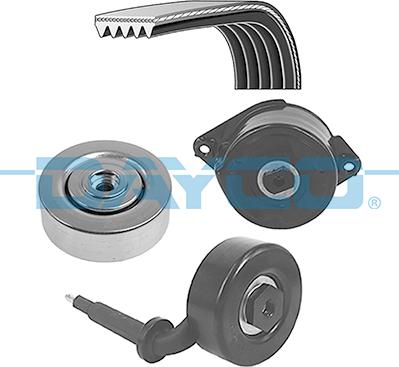 Dayco KPV752 - Kit Cinghie Poly-V www.autoricambit.com