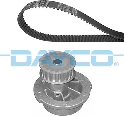 Dayco KTBWP9090 - Pompa acqua + Kit cinghie dentate www.autoricambit.com