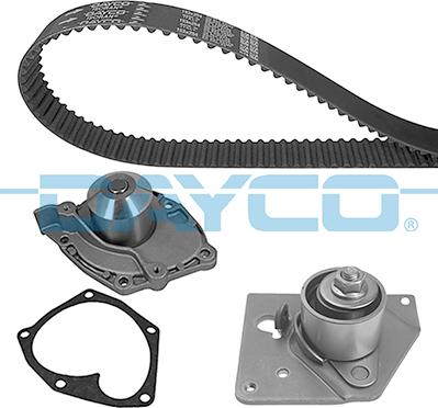 Dayco KTBWP4651 - Pompa acqua + Kit cinghie dentate www.autoricambit.com