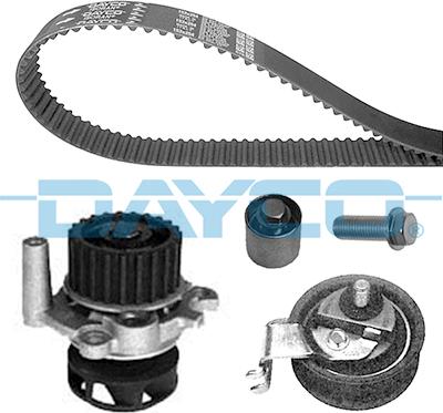 Dayco KTBWP4840 - Pompa acqua + Kit cinghie dentate www.autoricambit.com