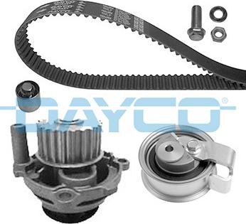 Dayco KTBWP4750 - Pompa acqua + Kit cinghie dentate www.autoricambit.com