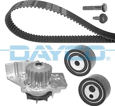 Dayco KTBWP5890 - Pompa acqua + Kit cinghie dentate www.autoricambit.com