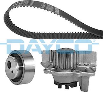 Dayco KTBWP1141 - Pompa acqua + Kit cinghie dentate www.autoricambit.com