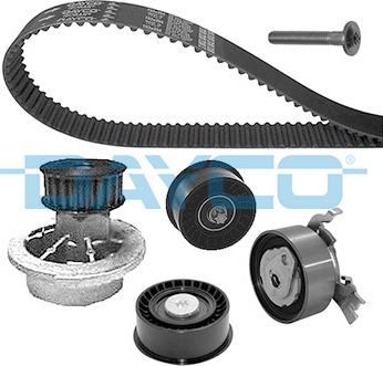 Dayco KTBWP3611 - Pompa acqua + Kit cinghie dentate www.autoricambit.com