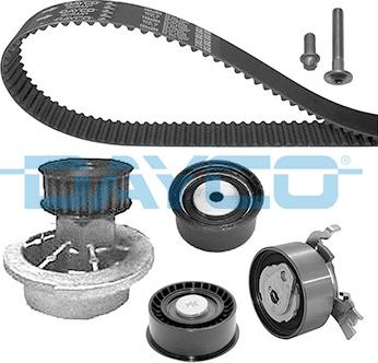 Dayco KTBWP3080 - Pompa acqua + Kit cinghie dentate www.autoricambit.com