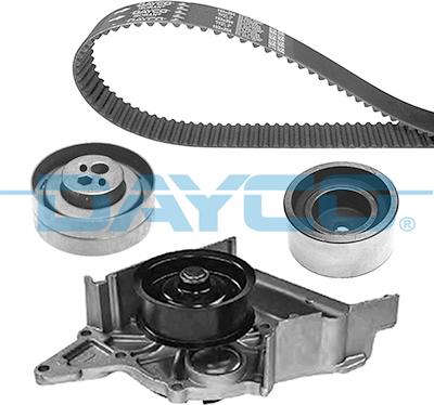 Dayco KTBWP3800 - Pompa acqua + Kit cinghie dentate www.autoricambit.com