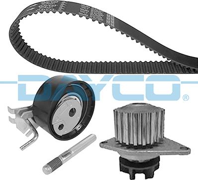 Dayco KTBWP3360 - Pompa acqua + Kit cinghie dentate www.autoricambit.com