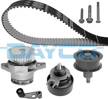 Dayco KTBWP3381 - Pompa acqua + Kit cinghie dentate www.autoricambit.com