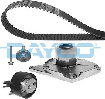 Dayco KTBWP3222 - Pompa acqua + Kit cinghie dentate www.autoricambit.com