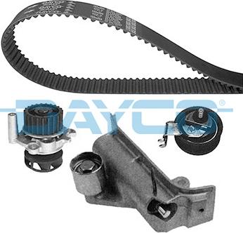 Dayco KTBWP3270 - Pompa acqua + Kit cinghie dentate www.autoricambit.com