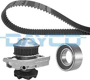 Dayco KTBWP2920 - Pompa acqua + Kit cinghie dentate www.autoricambit.com