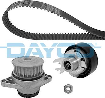 Dayco KTBWP2560 - Pompa acqua + Kit cinghie dentate www.autoricambit.com