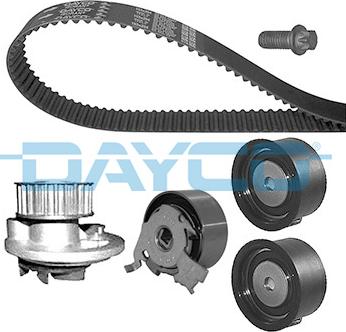 Dayco KTBWP2570 - Pompa acqua + Kit cinghie dentate www.autoricambit.com