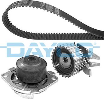 Dayco KTBWP2180 - Pompa acqua + Kit cinghie dentate www.autoricambit.com