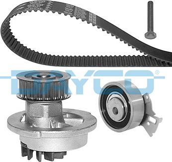 Dayco KTBWP2215 - Pompa acqua + Kit cinghie dentate www.autoricambit.com