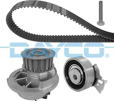 Dayco KTBWP2216 - Pompa acqua + Kit cinghie dentate www.autoricambit.com