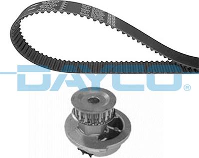 Dayco KTBWP7420 - Pompa acqua + Kit cinghie dentate www.autoricambit.com