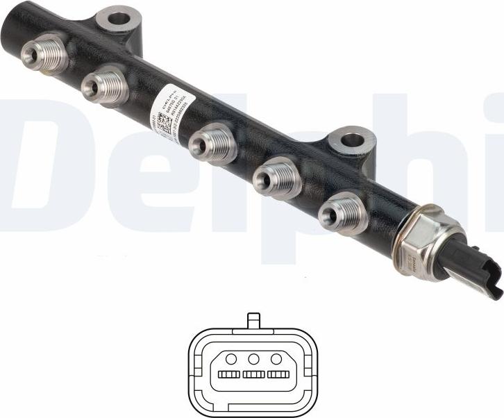 Delphi 9144A290B - Collettore di distribuzione, Carburante www.autoricambit.com