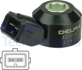 Delphi AS10167 - Sensore di detonazione www.autoricambit.com