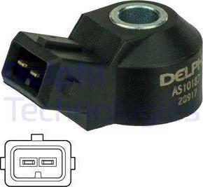 Delphi AS10187 - Sensore di detonazione www.autoricambit.com
