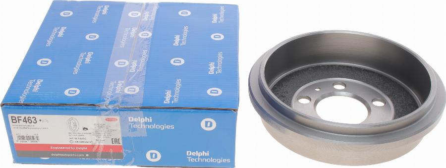 Delphi BF463 - Tamburo freno www.autoricambit.com