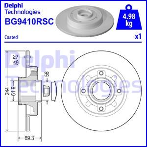 Delphi BG9410RSC - Discofreno www.autoricambit.com