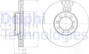 Delphi BG9062 - Discofreno www.autoricambit.com