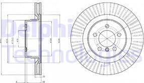 Delphi BG9081C - Discofreno www.autoricambit.com