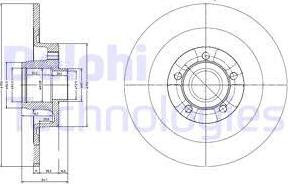 Delphi BG9024RSC - Discofreno www.autoricambit.com