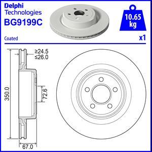 Delphi BG9199C - Discofreno www.autoricambit.com