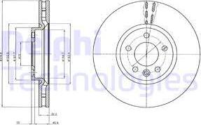 Delphi BG9106 - Discofreno www.autoricambit.com