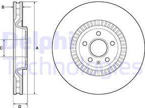 Delphi BG9171C - Discofreno www.autoricambit.com