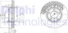 Delphi BG9773 - Discofreno www.autoricambit.com