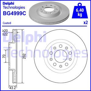 Delphi BG4999C - Discofreno www.autoricambit.com