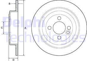 Delphi BG4560C - Discofreno www.autoricambit.com