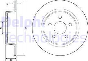 Delphi BG4533 - Discofreno www.autoricambit.com