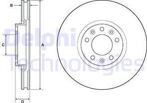 Delphi BG4696C - Discofreno www.autoricambit.com