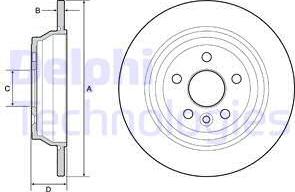 Delphi BG4656C - Discofreno www.autoricambit.com