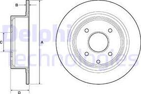 Delphi BG4666C - Discofreno www.autoricambit.com