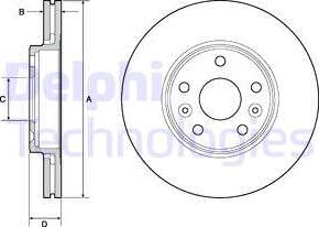 Delphi BG4667C - Discofreno www.autoricambit.com