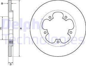 Delphi BG4681C - Discofreno www.autoricambit.com