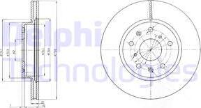 Delphi BG4093C - Discofreno www.autoricambit.com