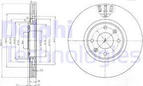 Delphi BG4002 - Discofreno www.autoricambit.com