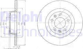 Delphi BG4085 - Discofreno www.autoricambit.com