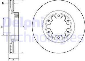 Delphi BG4039 - Discofreno www.autoricambit.com