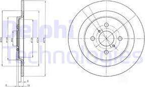 Delphi BG4076 - Discofreno www.autoricambit.com