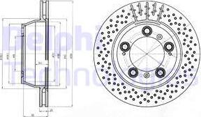 Delphi BG4163C - Discofreno www.autoricambit.com