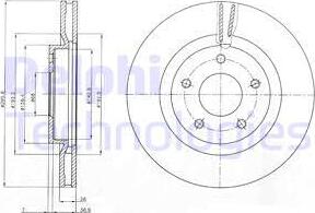 Delphi BG4109 - Discofreno www.autoricambit.com