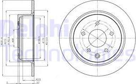 Delphi BG4108 - Discofreno www.autoricambit.com