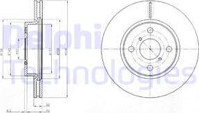 Delphi BG4116C - Discofreno www.autoricambit.com